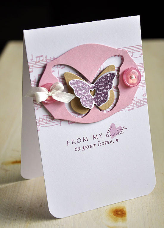 Stamps: Love Lives Here &amp; Background Basics: Sheet Music<br />
Ink: Lavender Moon &amp;...