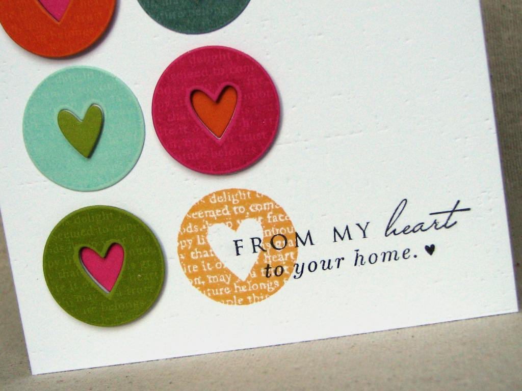 Stamps - Love Lives Here<br />
CS - White, Raspberry Fizz, Aqua Mist, Ocean Tides, Orange Zest,...