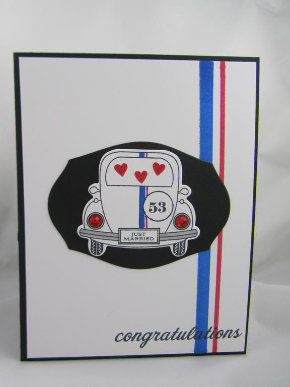 Cardstock: White and Black<br />
Ink: Black Memento Ink<br />
Stamps: Enjoy the Ride<br />...