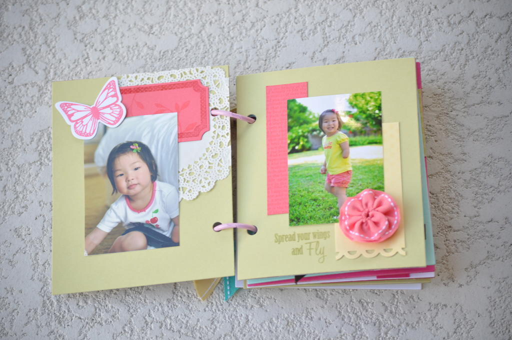 Mini album layout 1