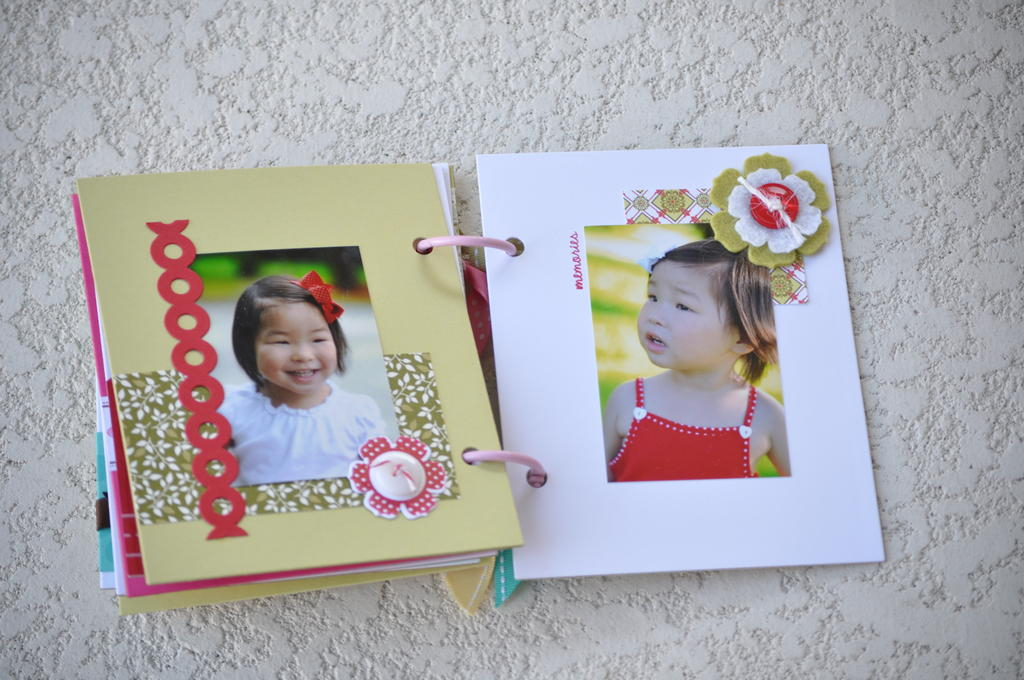 Mini album layout 6