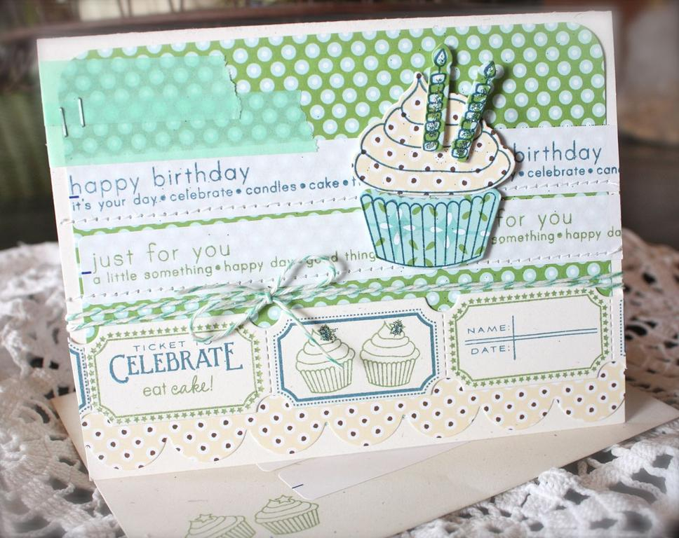 Stamps:Simple Sentiments, Cupcake Collection, Just the Ticket, 2011 Birthday Tags<br />...