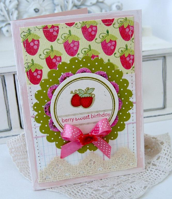 Papertrey Ink Supplies Used:<br />
Stamps:<br />
Tiny Treats:  Birthday <br />
Paper:<br />...