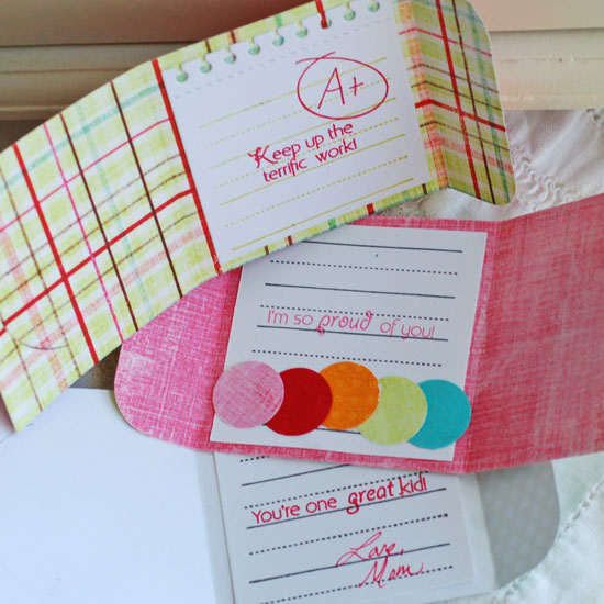 Stamps:  Way to Go, Kiddo!, Take Note, School Time, It's Official<br />
Ink:  True Black,...