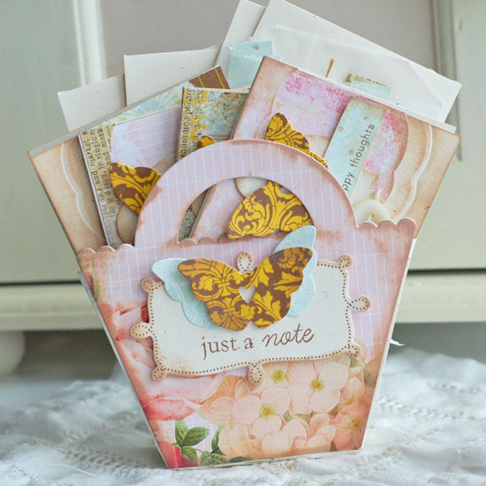 Stamps:  Fillable Frames #12, Simple Sentiments<br />
Ink:  Dark Chocolate<br />
Cardstock:...