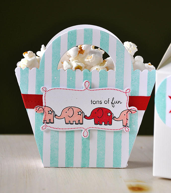 Stamps: Tiny Treats: Birthday, Fillable Frames #12 &amp; Distressed Strips<br />
Ink: Aqua...