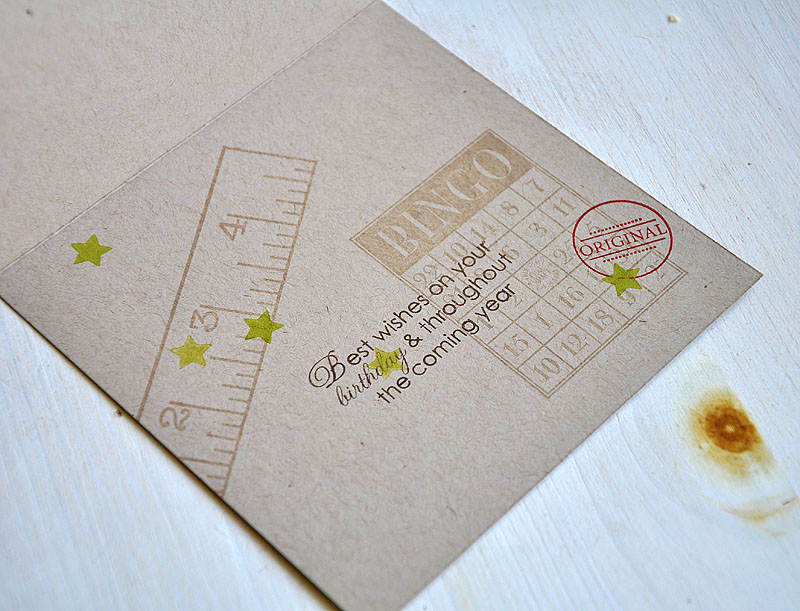 Stamps: Mat Stack #3 Collection, Inside &amp; Out: Birthday &amp; It's Official<br />
Ink:...