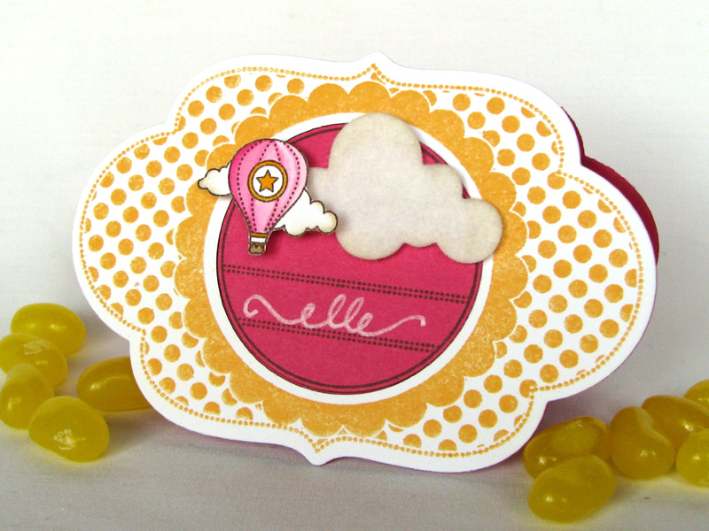 Stamps - Tiny Treats: Birthday<br />
CS - White, Kraft, Raspberry Fizz, Clear Cardstock<br />...