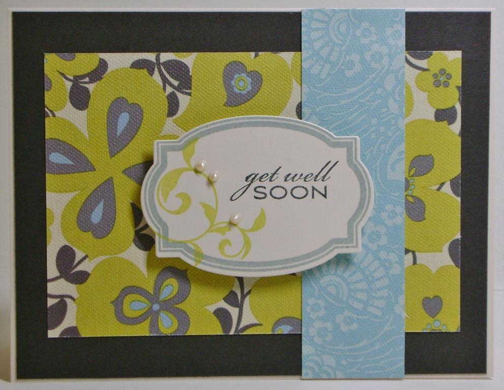 I made this for the Moxie Fab Gray Challenge. I used FF #10 along with this Amy Butler double...