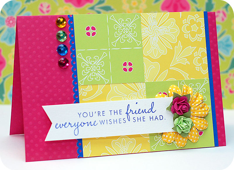 Made this using YOF: Larkspurs.  Thanks for looking!  Please go to my blog for a full supply...