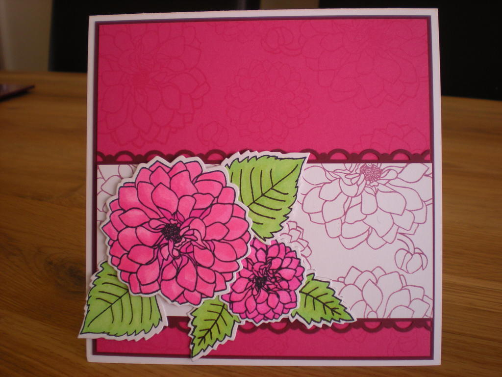 Birthday Dahlia's<br />
<br />
<br />
Stamps: YOF: Delightful Dahlia<br />
Cardstock:...