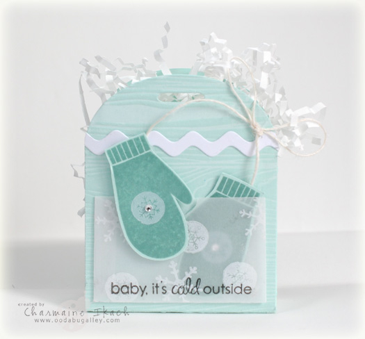 Stamps:  Snowfall (PTI)<br />
Ink:  Ocean Tides, Fresh Snow (PTI), Onyx Black (Versafine)<br />...