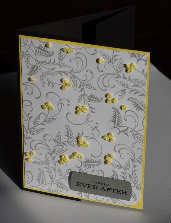 Stamps: With Sympathy, Everyday Classics<br />
Ink: PTI Smokey Shadow<br />
Paper: Bazzill <br...