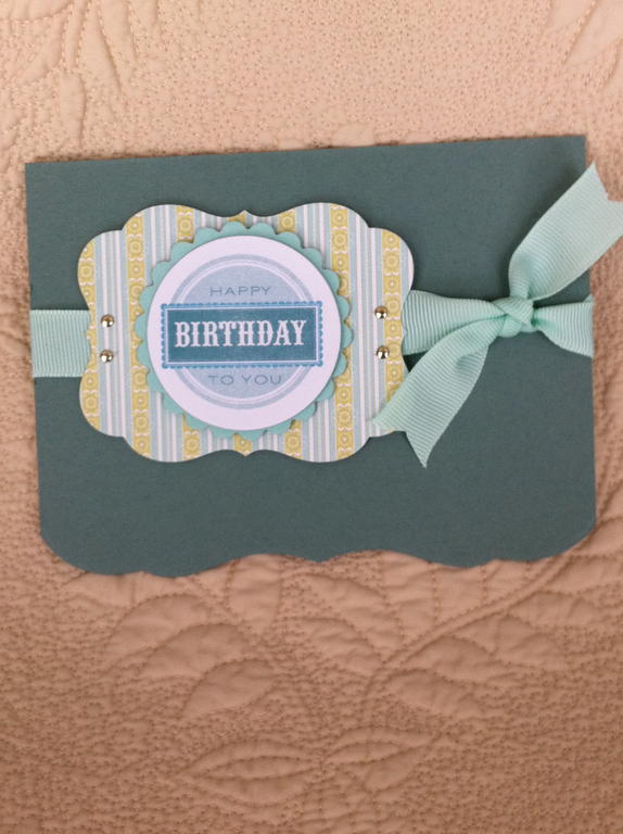 Happy Birthday Papertrey Anniversary Tag