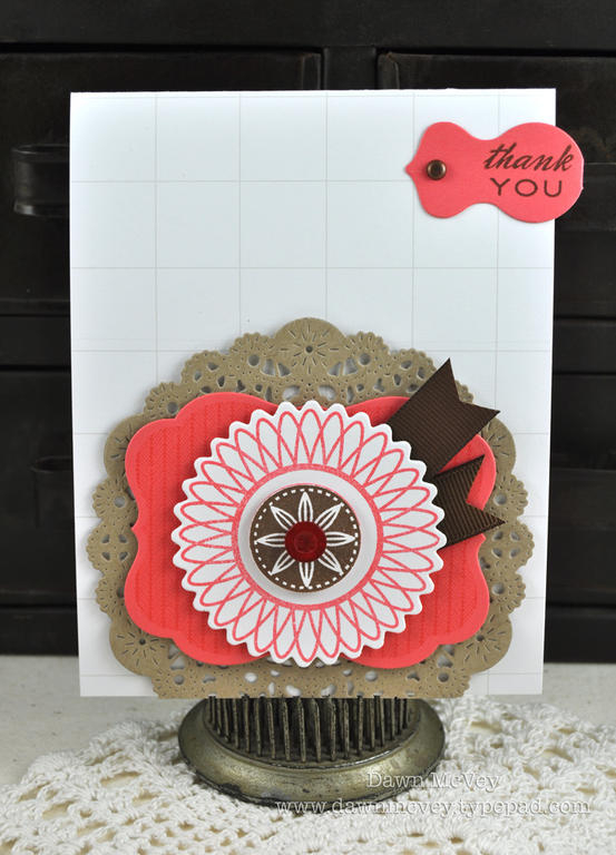 Paper: guide lines grid, stamper's select white, kraft, berry sorbet<br />
Stamps:...