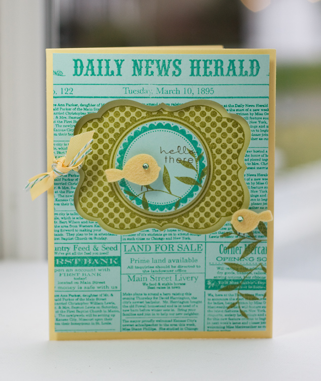 * Stamps- Mat Stack 4 Collection, Little Bitty Bird, Blooming Button Bits, BB: Newsprint<br />...