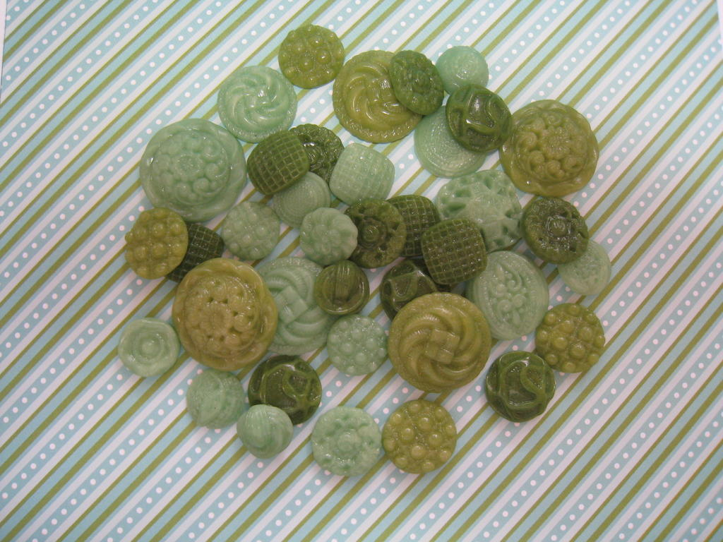 Sculpey Translucent Clay tinted with PTI Ink