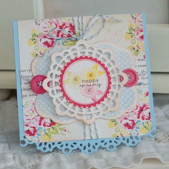 Stamps:  Tag-its #1, Mat Stack 4 Collection<br />
Ink:  Spring Rain, Summer Sunrise, Hibiscus,...