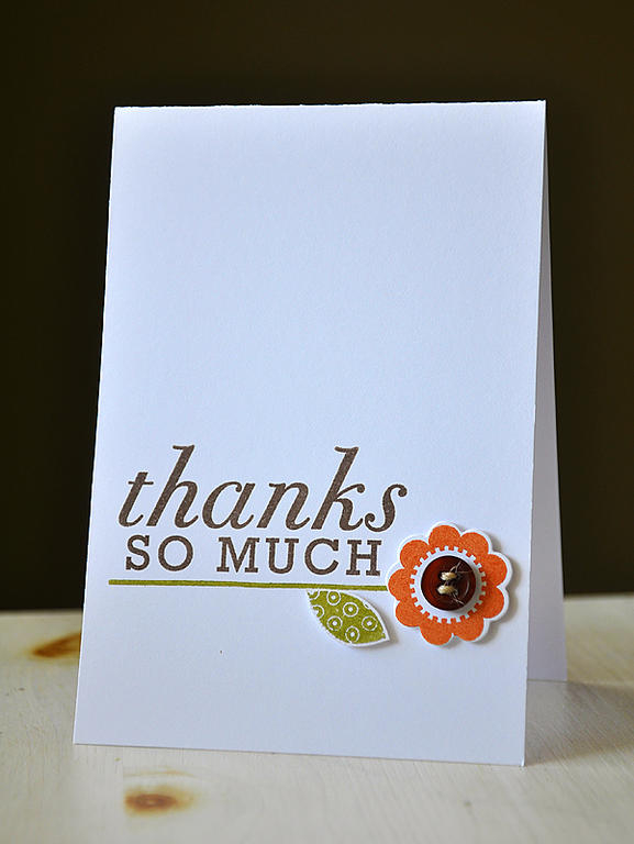 Stamps: Flower Fusion #1, Think Big Favorites #1 &amp; Green Thumb<br />
Ink: Dark Chocolate,...