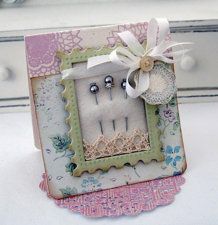 Papertrey Ink Supplies Used:<br />
Stamps:<br />
Delightful Doilies<br />
Ink:<br />
Plum...
