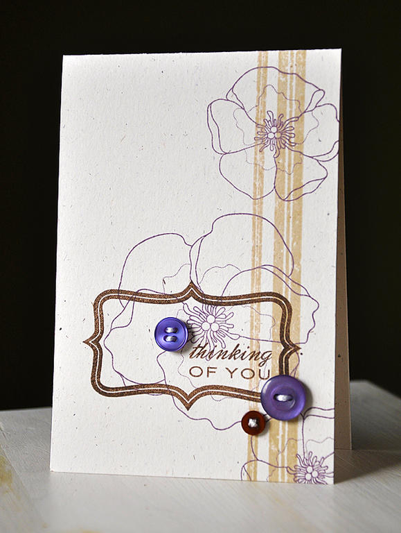 Stamps:  Fillable Frames Addition 1, Year of Flowers: Violets &amp; Distressed Strips<br />...
