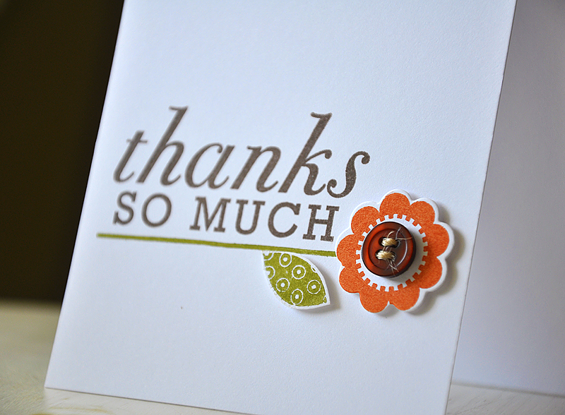 Stamps: Flower Fusion #1, Think Big Favorites #1 &amp; Green Thumb<br />
Ink: Dark Chocolate,...