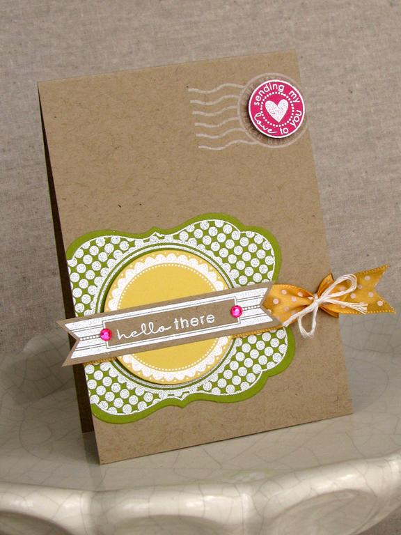Stamps - Tag-Its #1, Mat Stack 4 Collection, Love Tags 2011<br />
Ink - VersaMark<br />
CS -...
