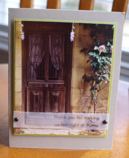 I do not use vellum a ton, but who could pass up a Make It Monday opportunity?  Especially when...