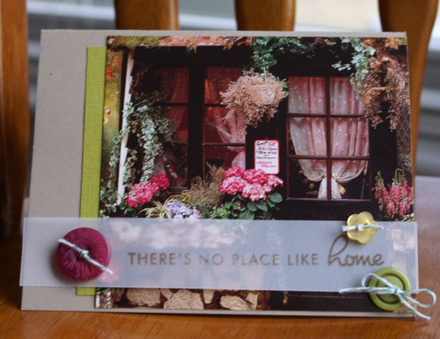 I do not use vellum a ton, but who could pass up a Make It Monday opportunity?  Especially when...