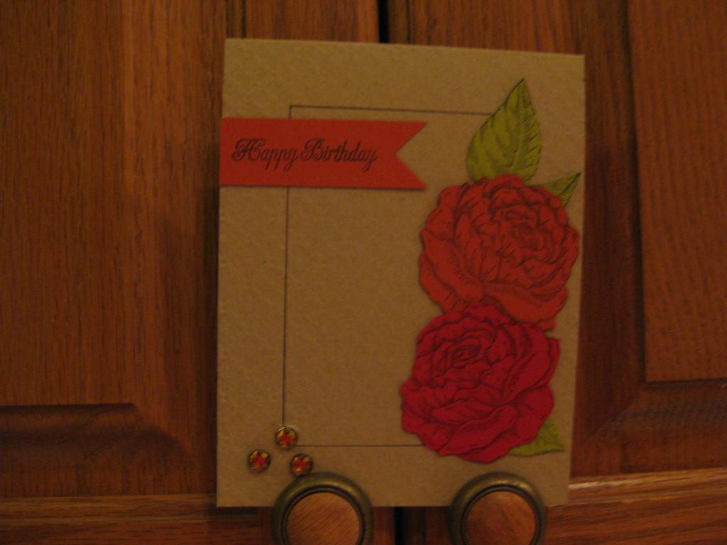 roses/happy birthday