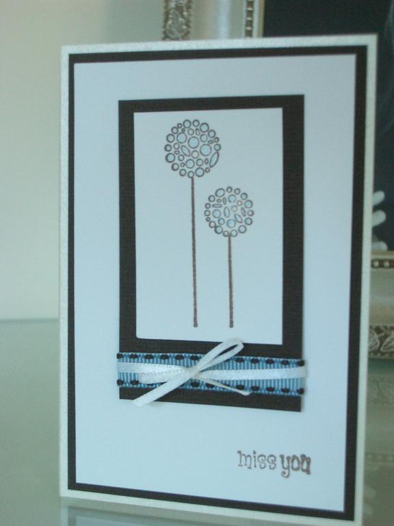 Miss you card when my son left for college...