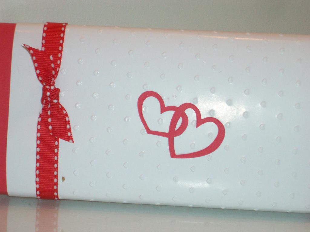 Candy bar wrapper for Valentine's