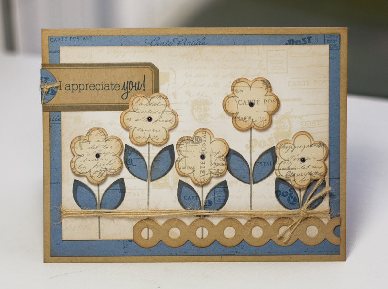 * Stamps-Flower Fusion #2, Label Basics<br />
    * Ink-Smoky Shadow, Enchanted Evening <br />...