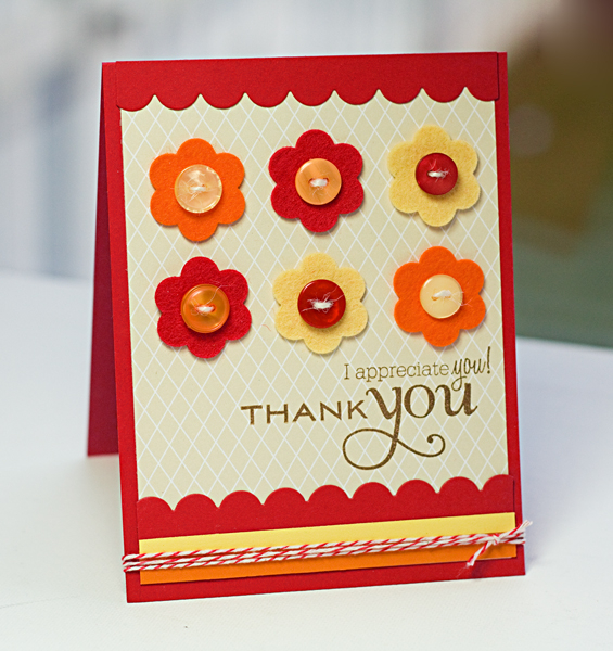 * Stamps-Flower Fusion #2, Think Big Favorites #2 <br />
    * Ink- Dark Chocolate <br />...