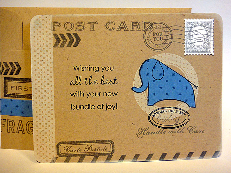 stamps: Postmarks, Ribbon tails, Tag-its #2, Background Basics: Twinkle, Night Night Moon, Bitty...