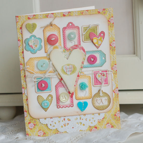 Stamps:  Tiny Tags<br />
Ink:  Hawaiian Shores, Ripe Avocado, Summer Sunrise, HIbiscus Burst,...