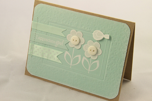 I Appreciate You<br />
<br />
Stamps: Flower Fusion #1, Little Bitty Birdie<br />
Dies:...