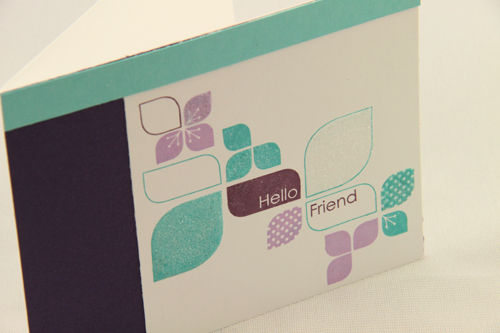 Modern Basics Hello Friend<br />
<br />
Stamp Set: Modern Basics<br />
Cardstock:...