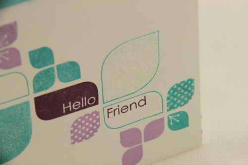 Modern Basics Hello Friend<br />
<br />
Stamp Set: Modern Basics<br />
Cardstock:...