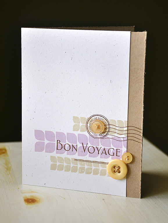 Stamps:  Modern Basics, Postmarks &amp; Basic Labels<br />
Ink:  Dark Chocolate, Chai Vintage...