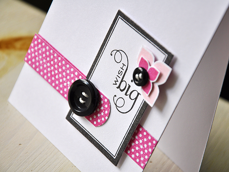 Stamps:  Ribbon Tails, Label Basics, Modern Basics &amp; Star Prints<br />
Ink:  True Black,...