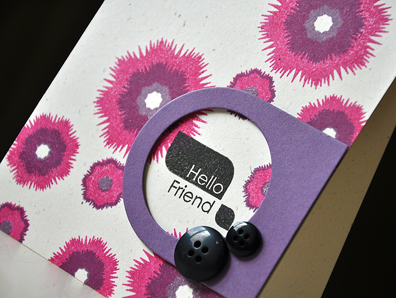 Stamps:  Sending You &amp; Modern Basics<br />
Ink:  Raspberry Fizz, Plum Pudding &amp; True...