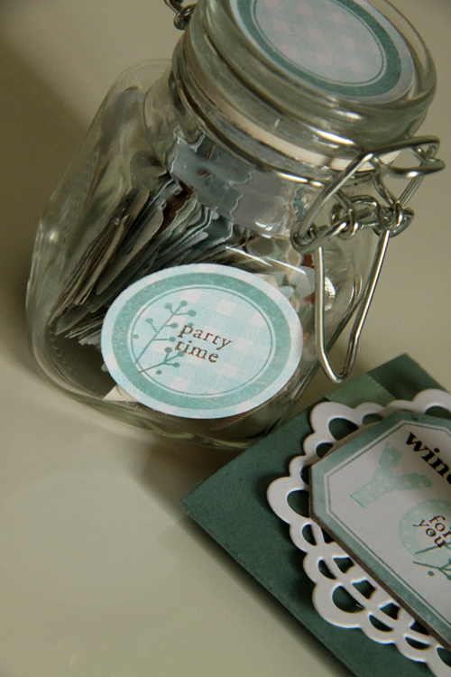 Stamps: Tiny Tags, All About You, Tag Its #2, Label Basics, Background Basics: Gingham<br />...