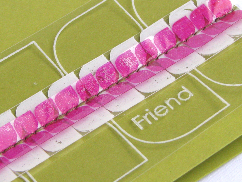 Stamps - Modern Basics<br />
CS - Simply Chartreuse, Clear Cardstock<br />
Ink - Staz On...