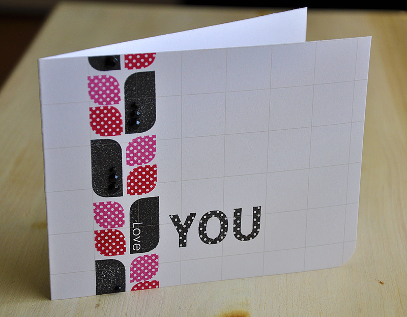 Stamps: Modern Basics &amp; All About You<br />
Ink: True Black, Pure Poppy &amp; Raspberry...