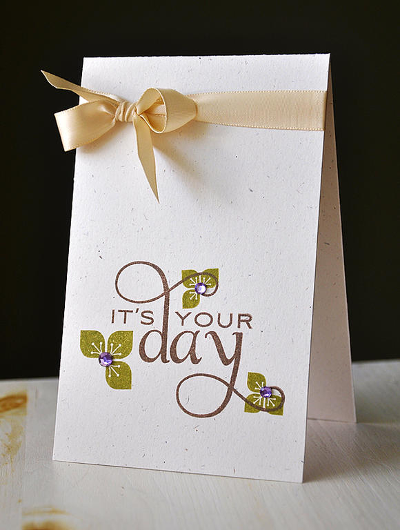 Stamps: Modern Basics &amp; Think Big Favorites #2<br />
Ink: Dark Chocolate &amp; Ripe...