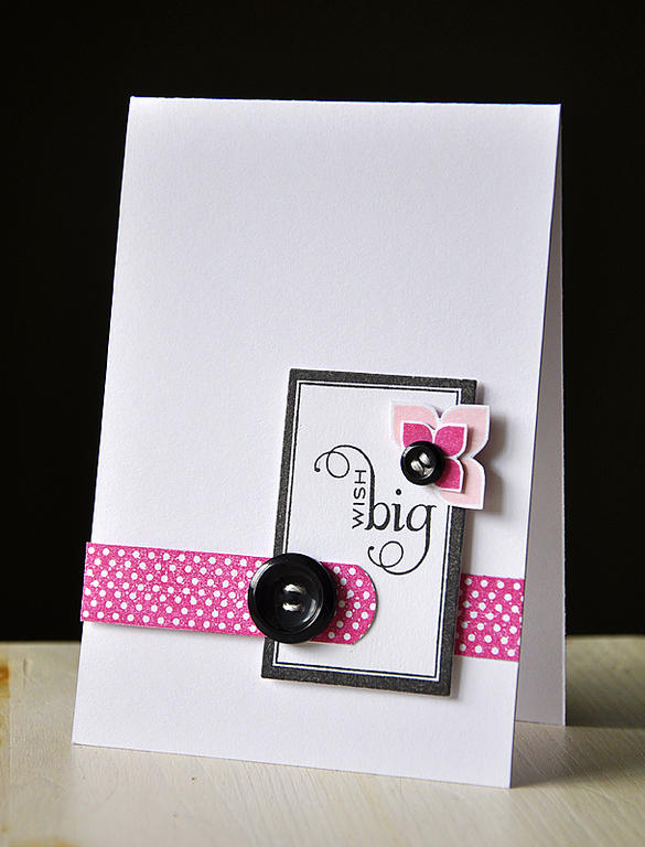 Stamps:  Ribbon Tails, Label Basics, Modern Basics &amp; Star Prints<br />
Ink:  True Black,...