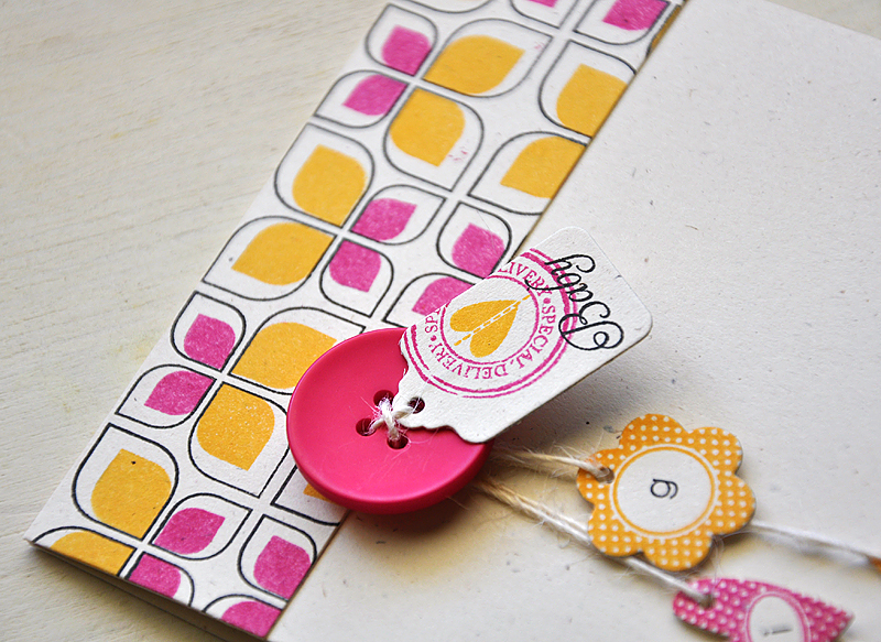 Stamps: Tiny Tags, Modern Basics, Post Marks &amp; Simple Alphabet<br />
Ink: True Black,...