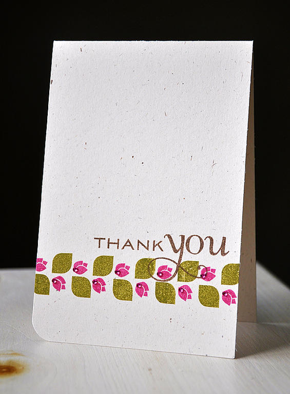 Stamps: Modern Basics, With Sympathy &amp; Think Big Favorites #2<br />
Ink: Ripe Avocado,...