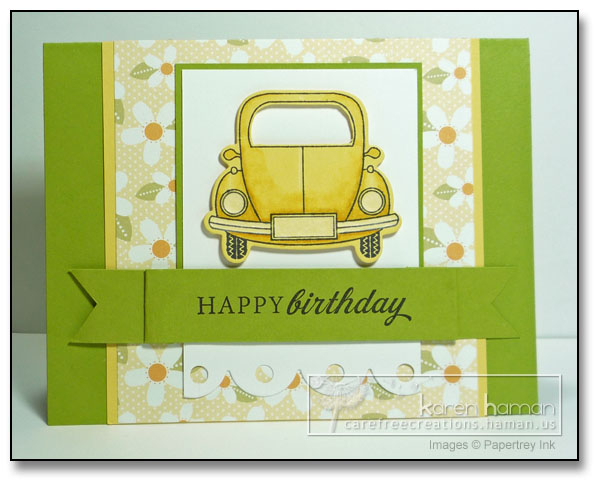 Supplies<br />
All supplies PTI unless otherwise noted.<br />
Stamps: Enjoy the Ride;<br />...